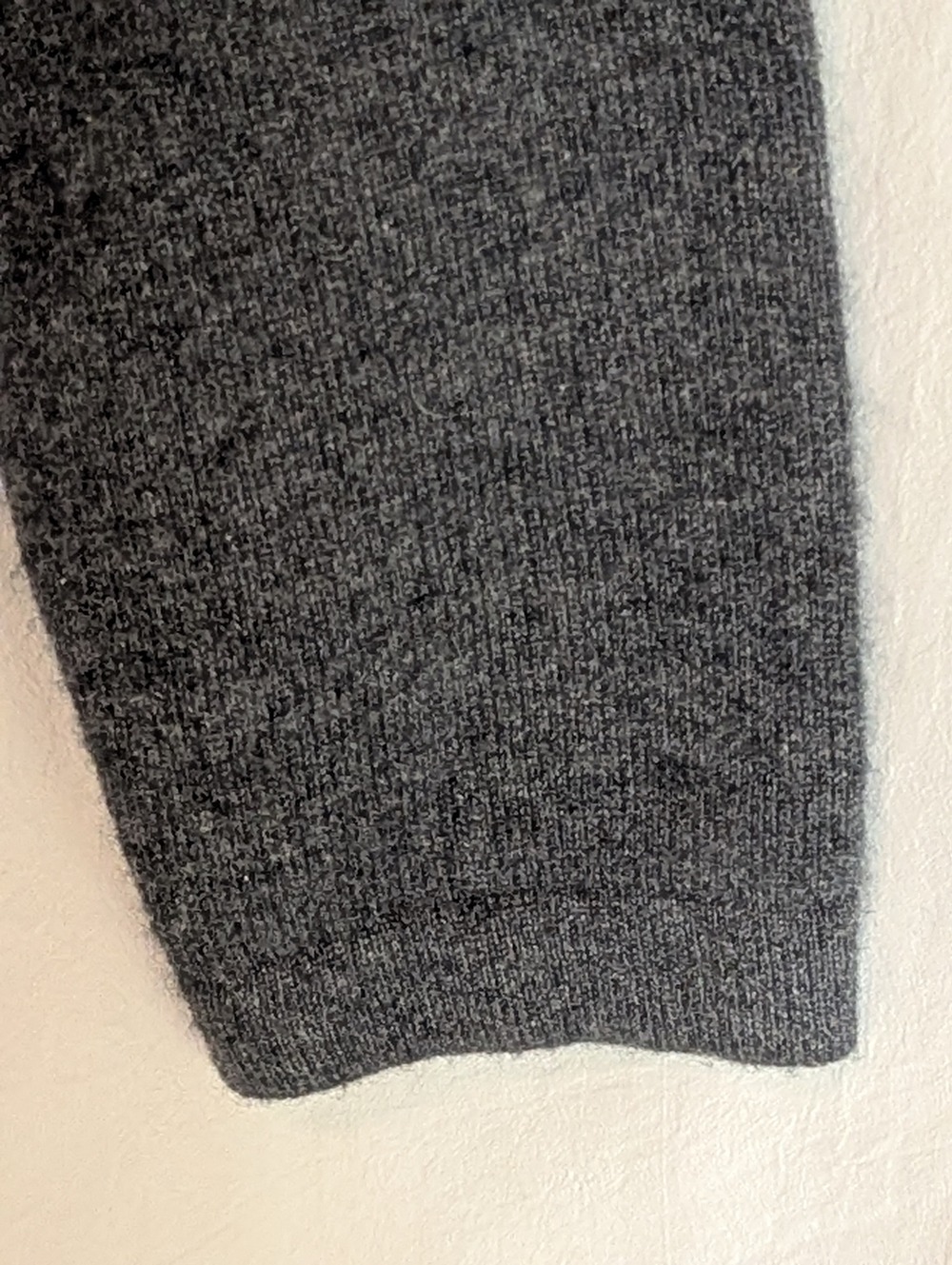 Lord & Taylor Gray Cashmere Cardigan Sweater Size M - Picture 5 of 7